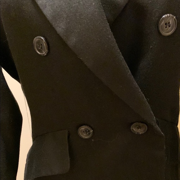 Eclipse Los Angeles Classic Black Double-Breasted Women's Tuxedo Blazer - Picture 2 of 11